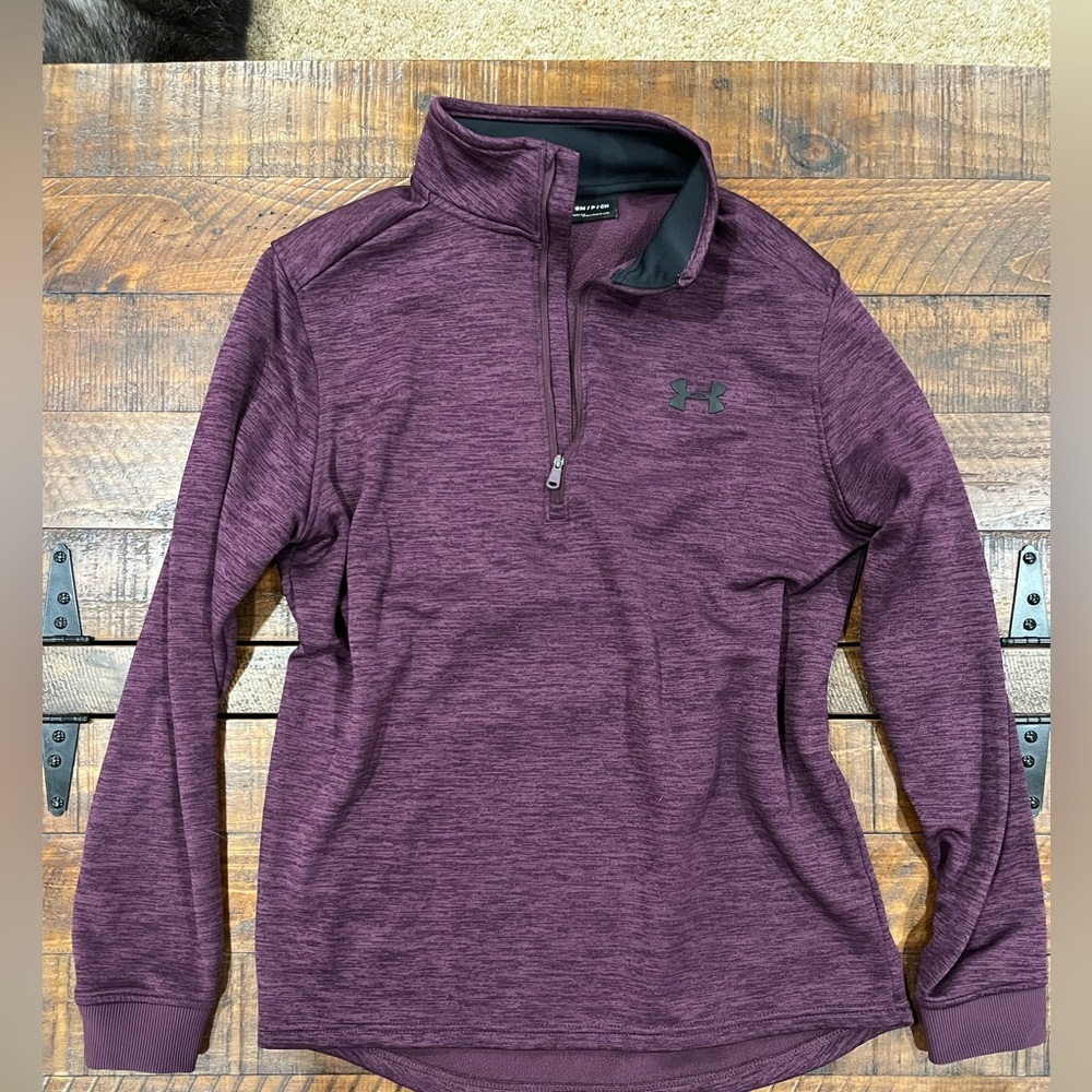 Under Armour Purple Athletic Sweatshirt
